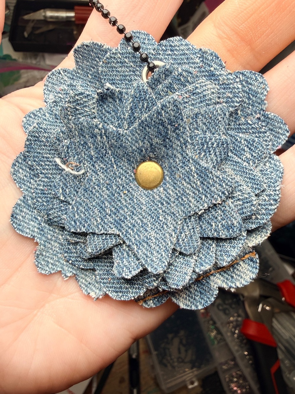 Handmade Floral Charm